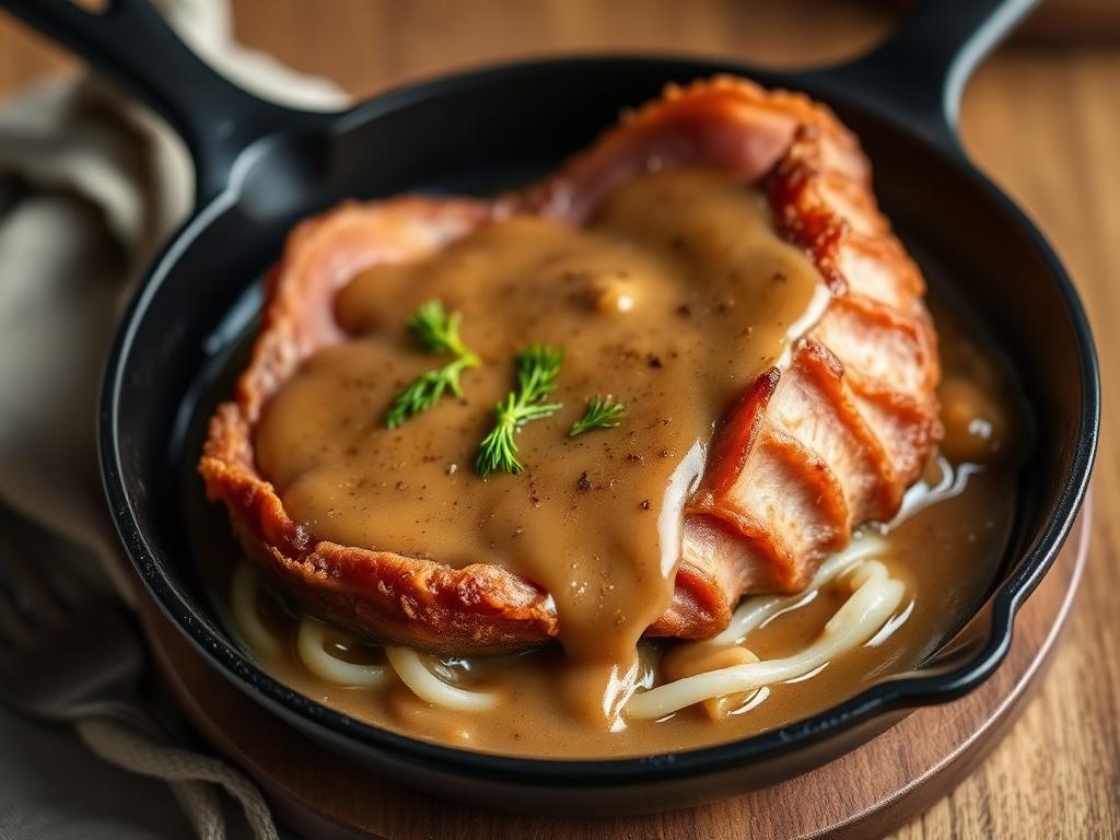 Country Ham with Red-Eye Gravy — Tennessee, United States
