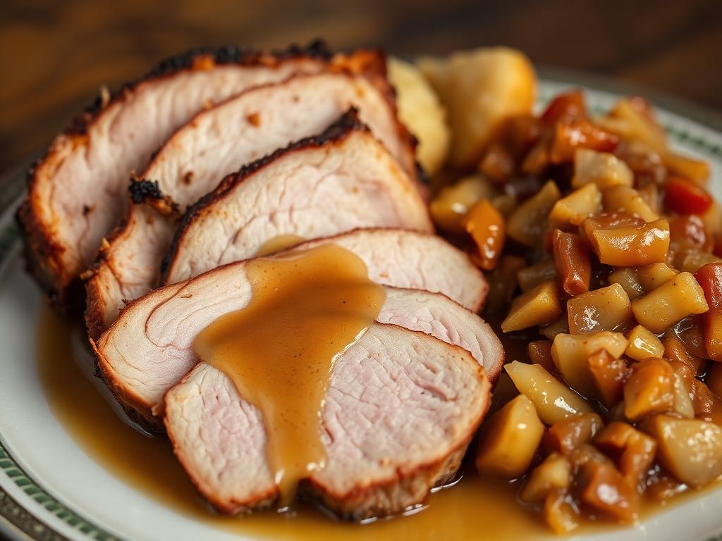 Czech Village Roast Pork with Dumplings and Sauerkraut — Iowa, United States