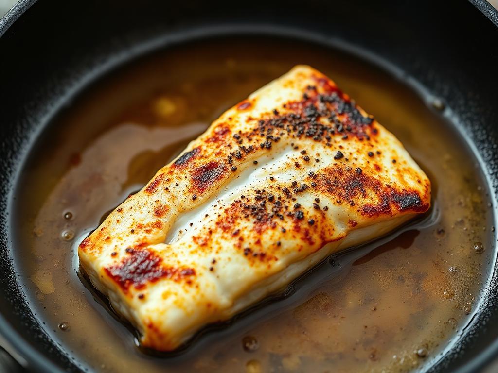 Pan-Seared Rockfish with Old Bay Butter β Washington, D.C., United States