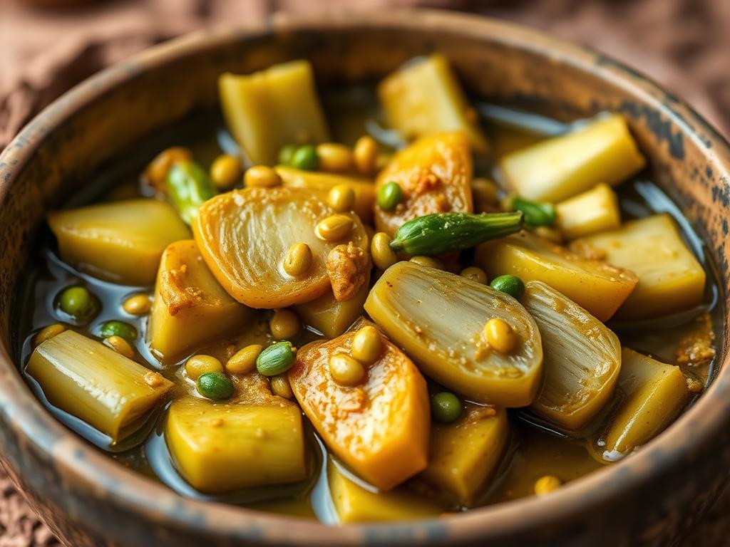 Bamboo Shoot Sabzi — Dadra and Nagar Haveli and Daman and Diu, India