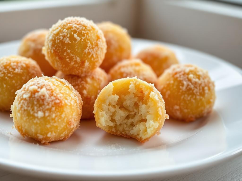 Daman Bolinhas de Coco (Coconut Sweet Balls) — Dadra and Nagar Haveli and Daman and Diu, India