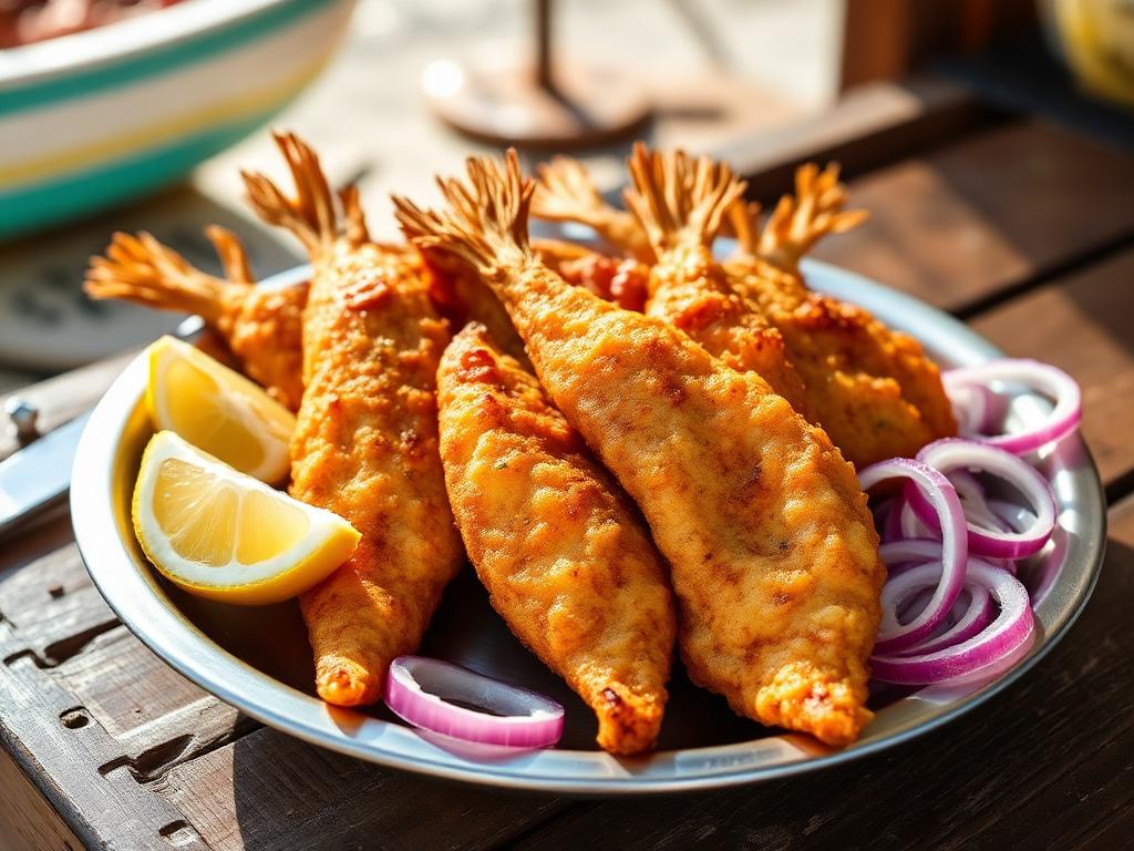 Diu-Style Fried Bombil (Bombay Duck Fry) โ Dadra and Nagar Haveli and Daman and Diu, India