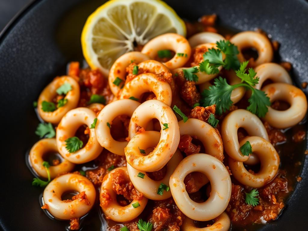 Diu Squid Masala Fry — Dadra and Nagar Haveli and Daman and Diu, India
