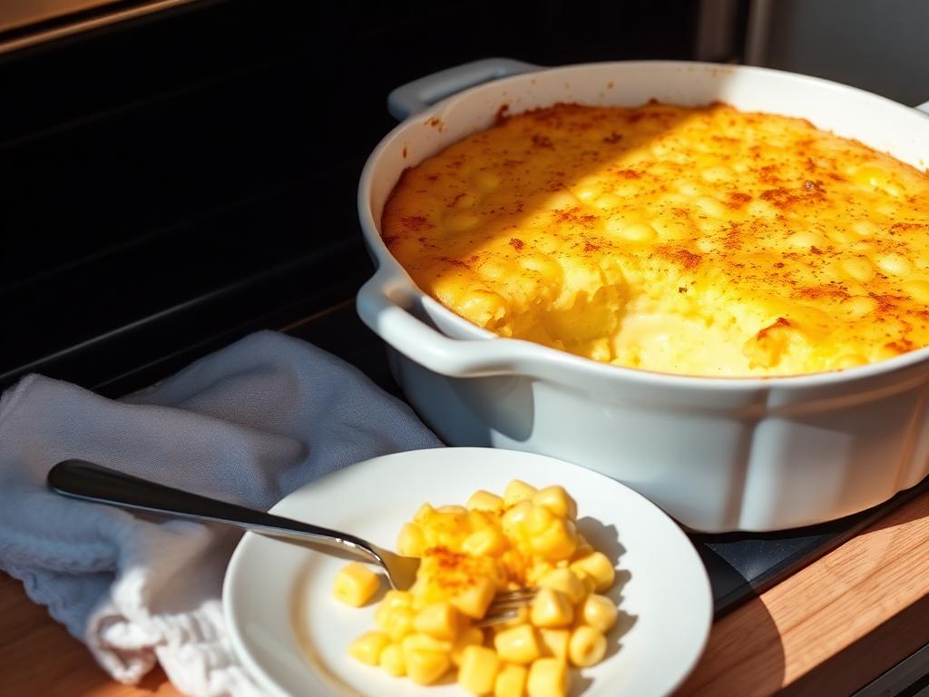 Delaware Farm-Stand Corn Pudding — Delaware, United States