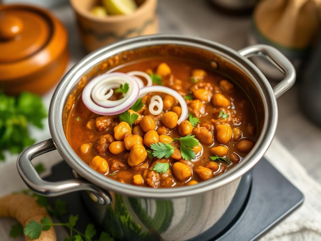 Amritsari-Style Chole (Delhi Household Version) — Delhi, India