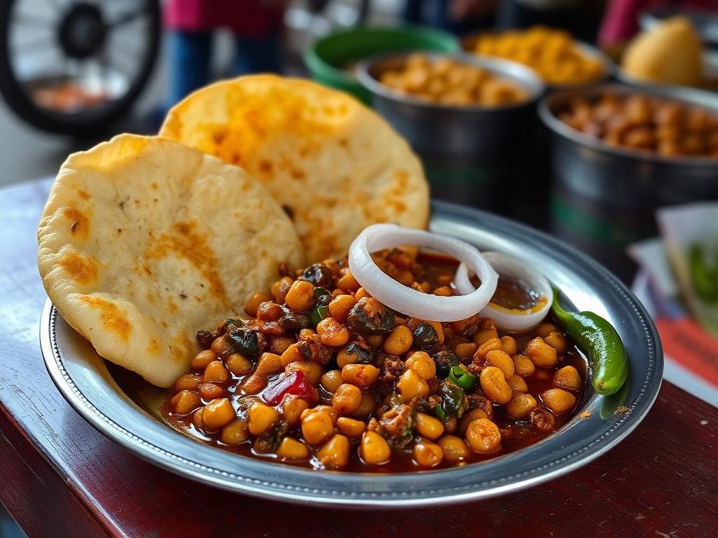 Chandni Chowk Chhole Bhature — Delhi, India