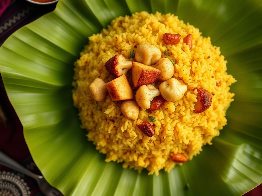 CR Park Durga Puja Khichuri Bhog — Delhi, India