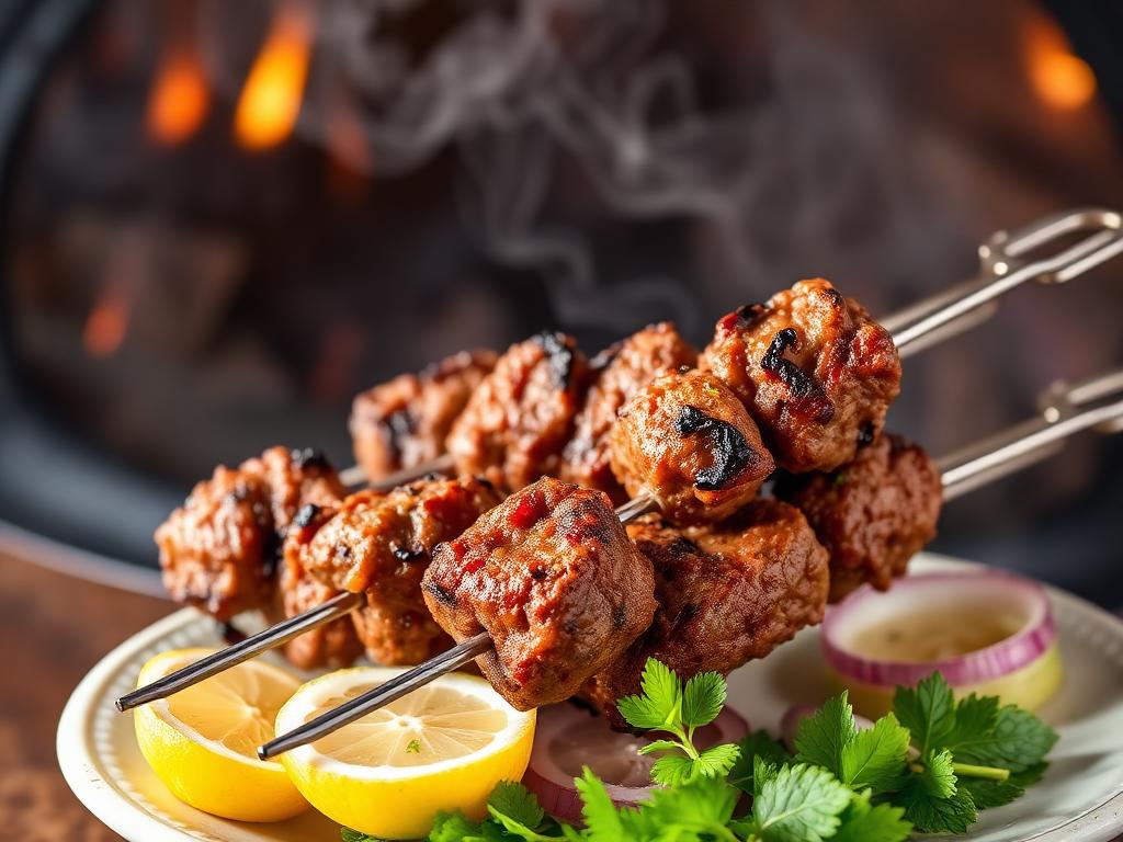 Karim's-Style Seekh Kabab — Delhi, India