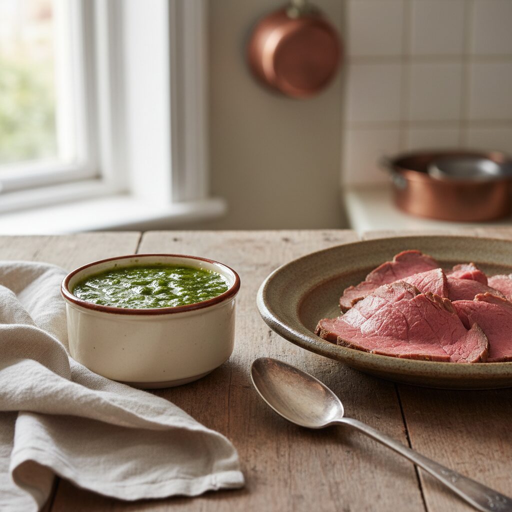 Cambridge Sauce for Cold Meats โ East of England, United Kingdom