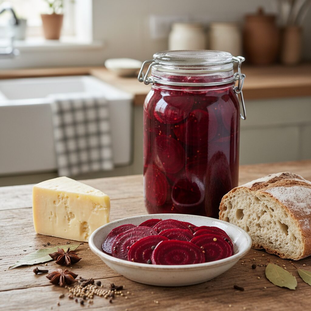Pickled Beetroot in Spiced Vinegar — East of England, United Kingdom