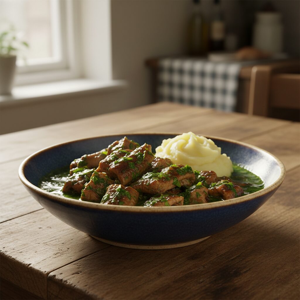 Ely Stewed Eels with Parsley — East of England, United Kingdom
