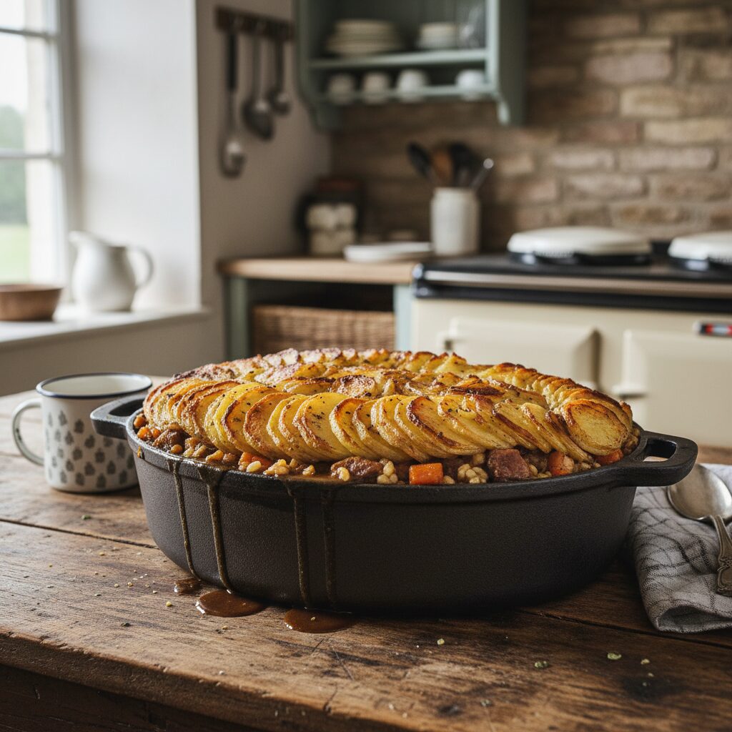 Derbyshire Lamb and Barley Hotpot โ East Midlands, United Kingdom