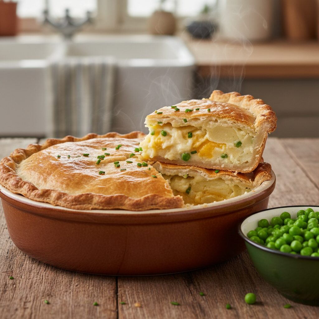 East Midlands Cheese and Potato Pie — East Midlands, United Kingdom