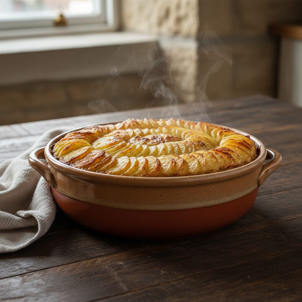 Leicestershire Rabbit and Bacon Hotpot — East Midlands, United Kingdom
