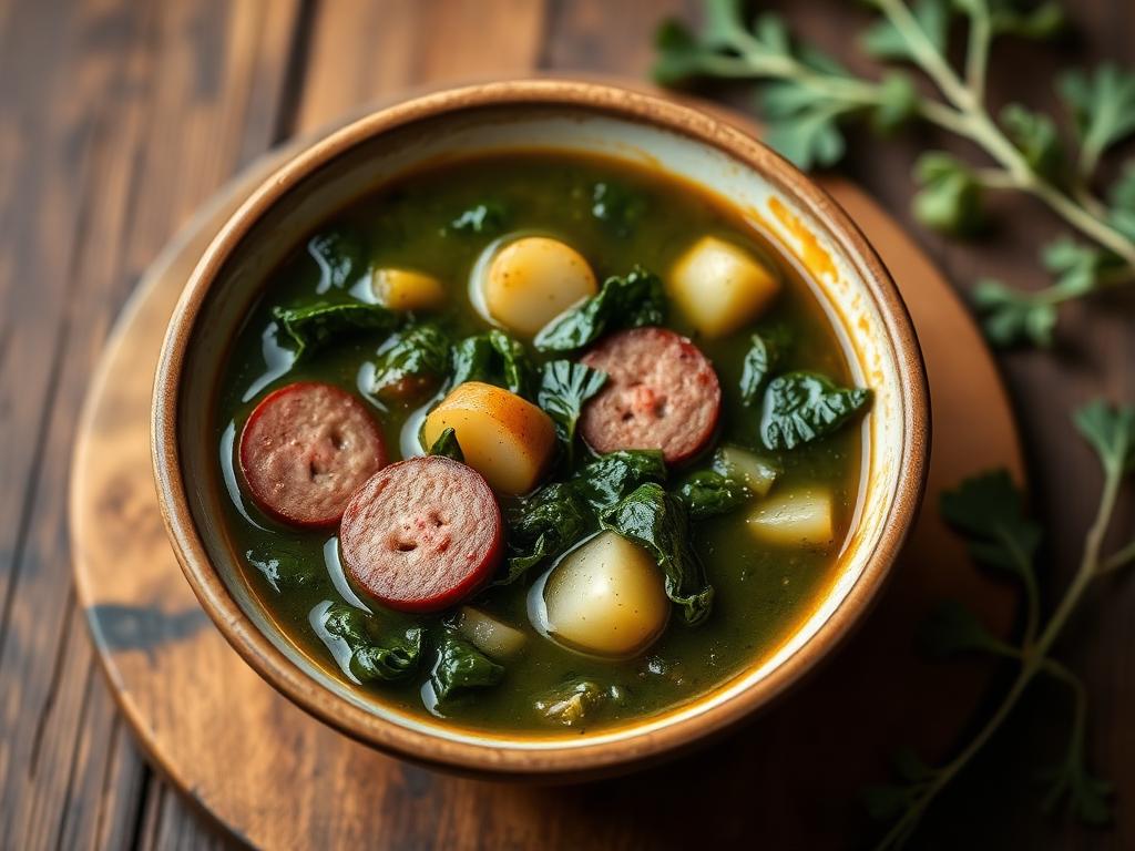 Portuguese Kale Soup — Massachusetts, United States