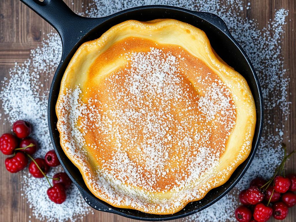 Finnish Oven Pancake (Pannukakku) — Michigan, United States