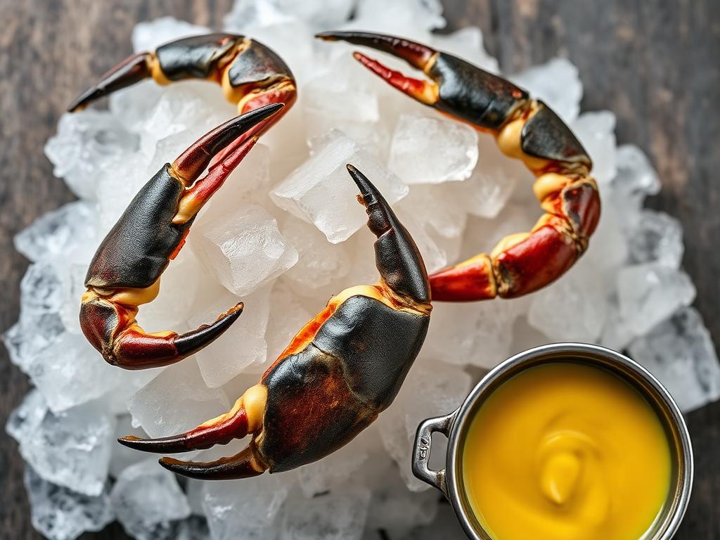Stone Crab Claws with Mustard Sauce — Florida, United States