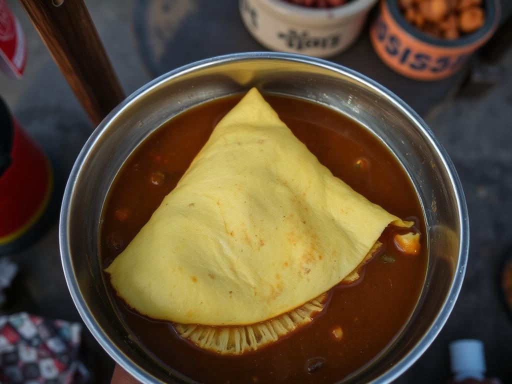 Ros Omelette — Goa, India