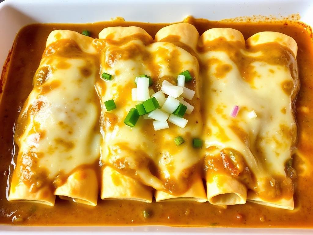 Green Chile Chicken Enchiladas β New Mexico, United States