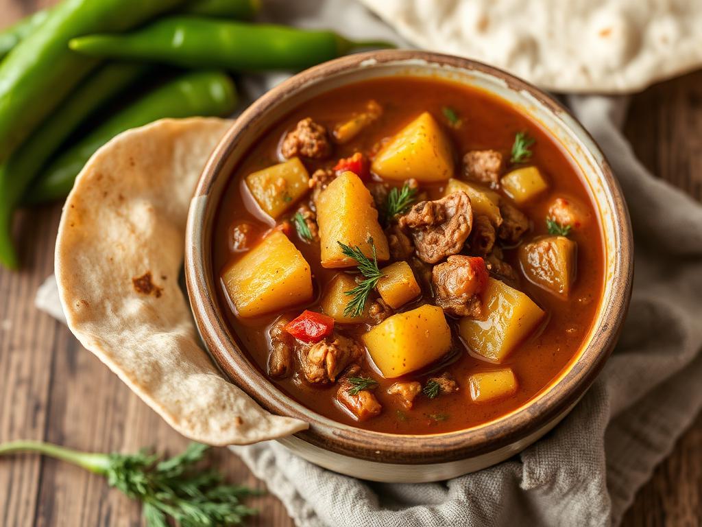 Hatch Green Chile Stew โ New Mexico, United States