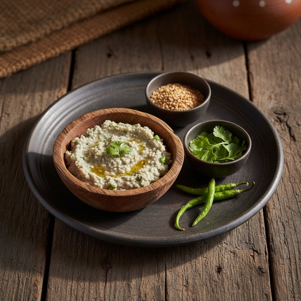 Himachali Til Chutney — Himachal Pradesh, India