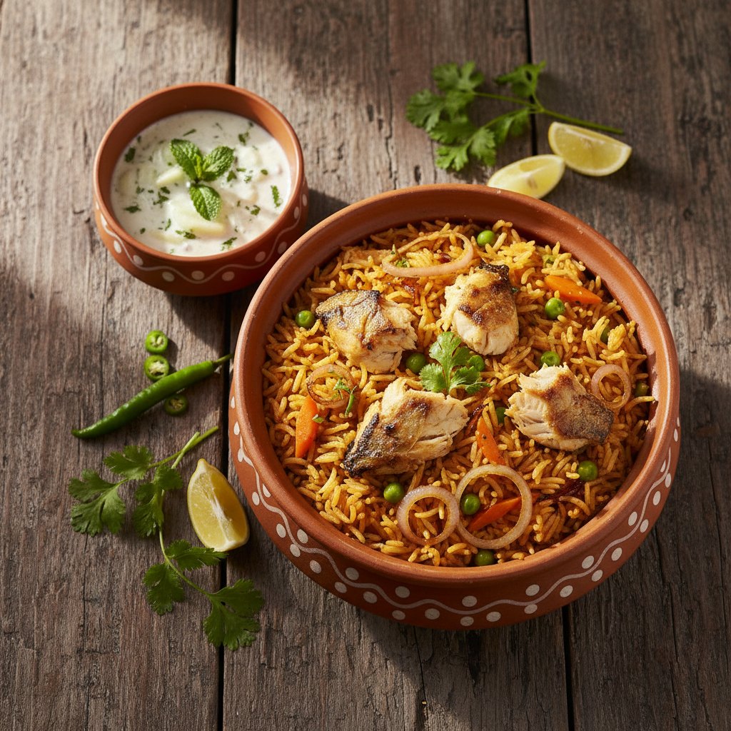 Kullu Trout Pulao โ Himachal Pradesh, India