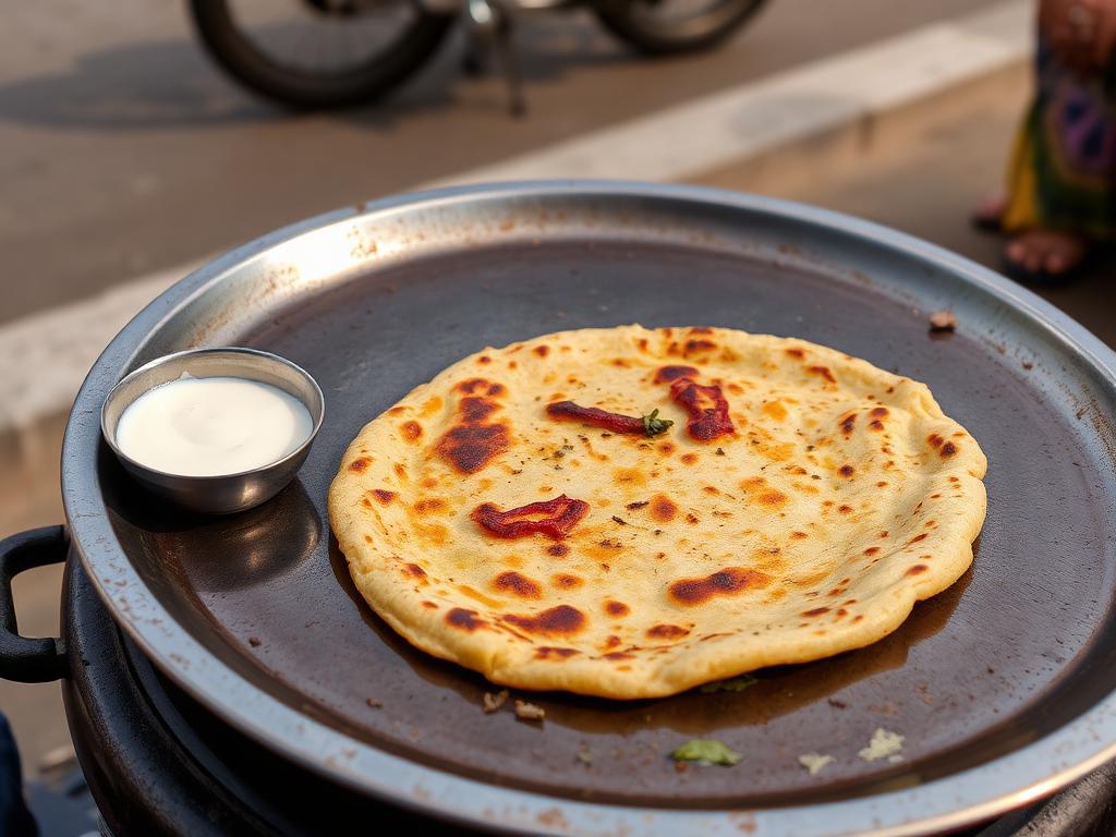 Bajra Aloo Paratha — Haryana, India
