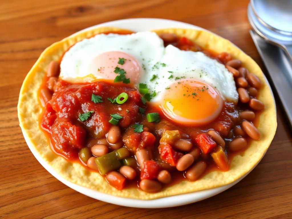 Huevos Rancheros, Christmas Style β New Mexico, United States