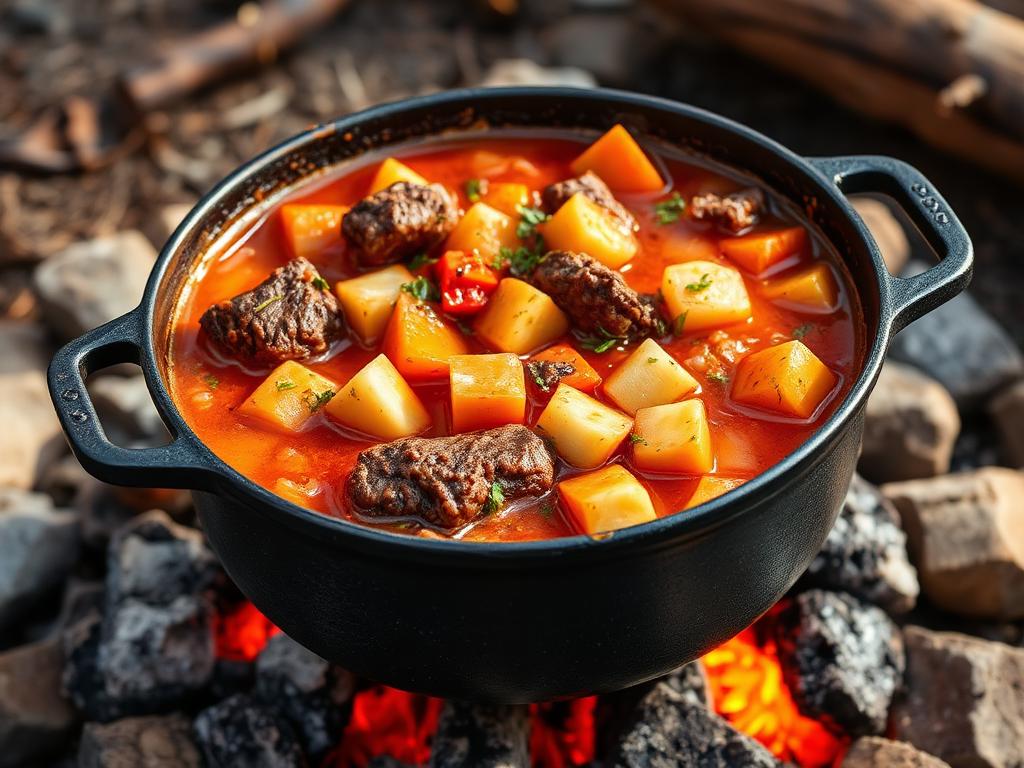 Dutch Oven Elk Stew β Idaho, United States