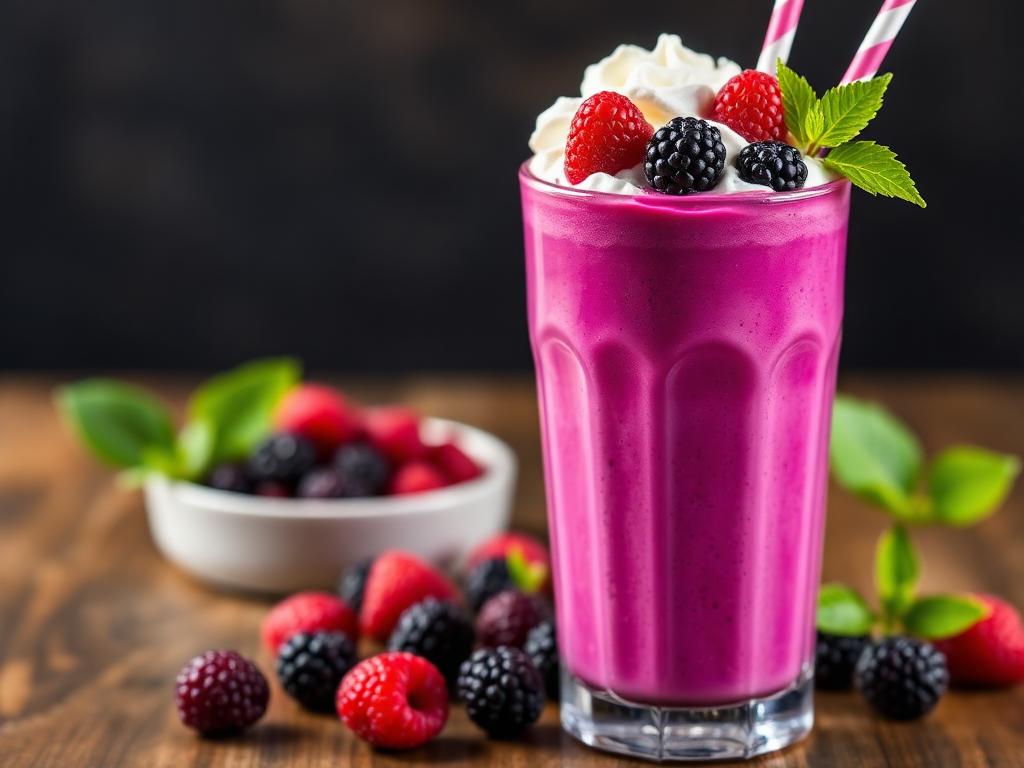 Huckleberry Milkshake โ Idaho, United States