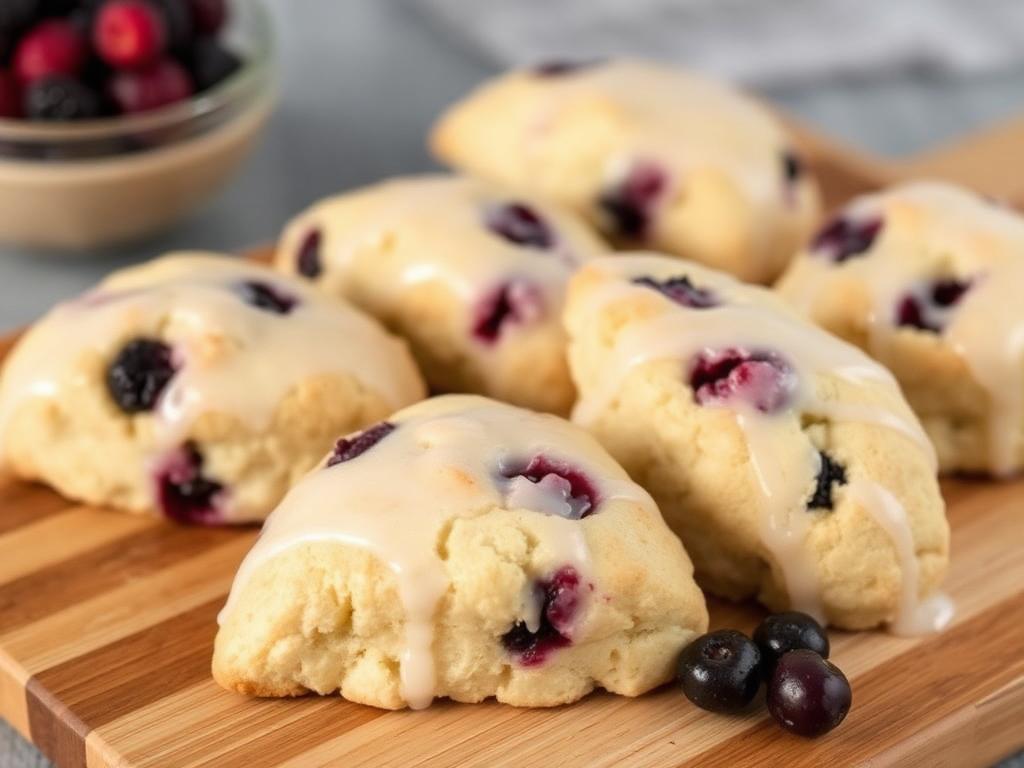 Huckleberry Cream Scones β Idaho, United States