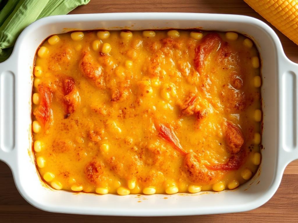 Illinois Sweet Corn Casserole β Illinois, United States