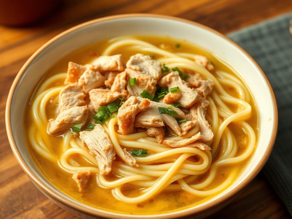 Amish Egg Noodles with Chicken β Indiana, United States