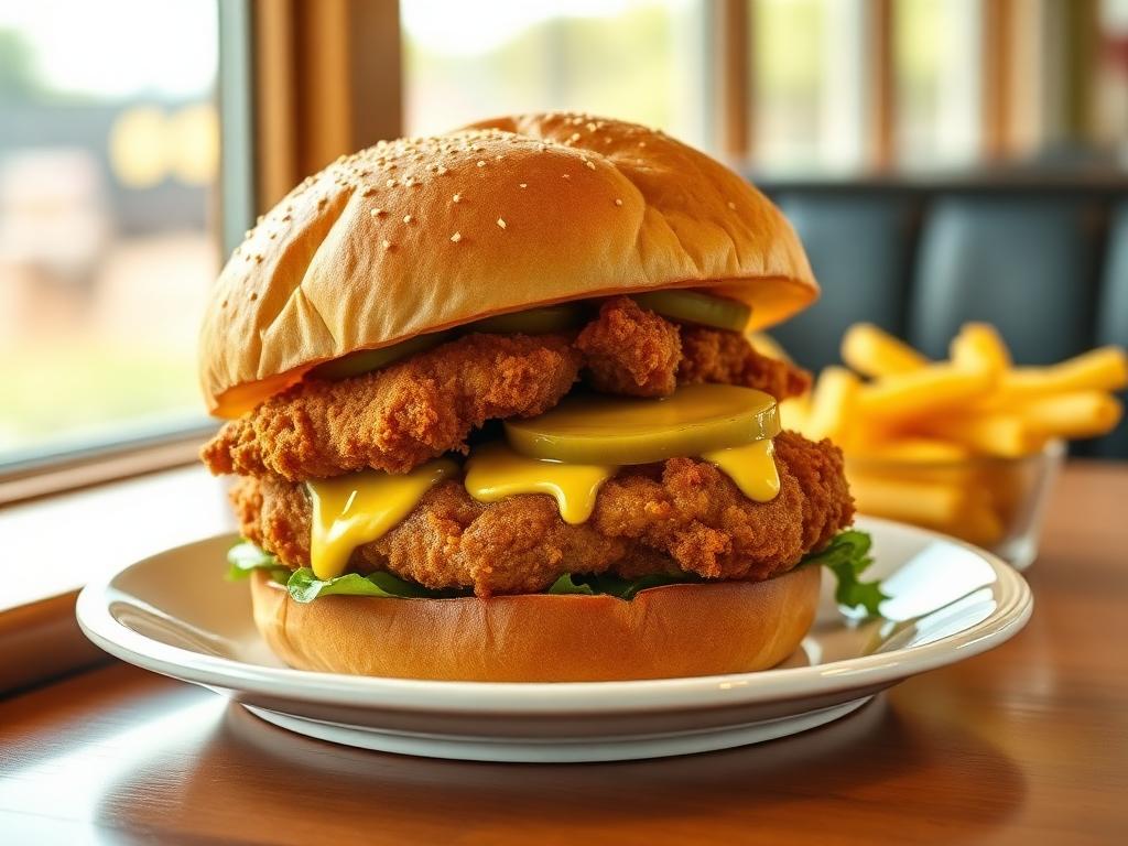 Indiana Breaded Pork Tenderloin Sandwich — Indiana, United States