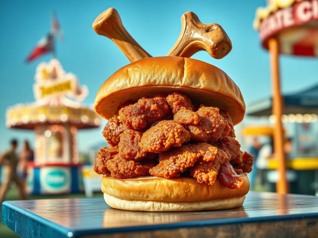 Indiana State Fair Pork Chop Sandwich — Indiana, United States