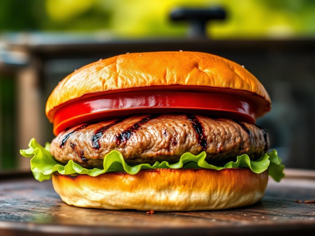 Iowa Grilled Pork Burgers — Iowa, United States