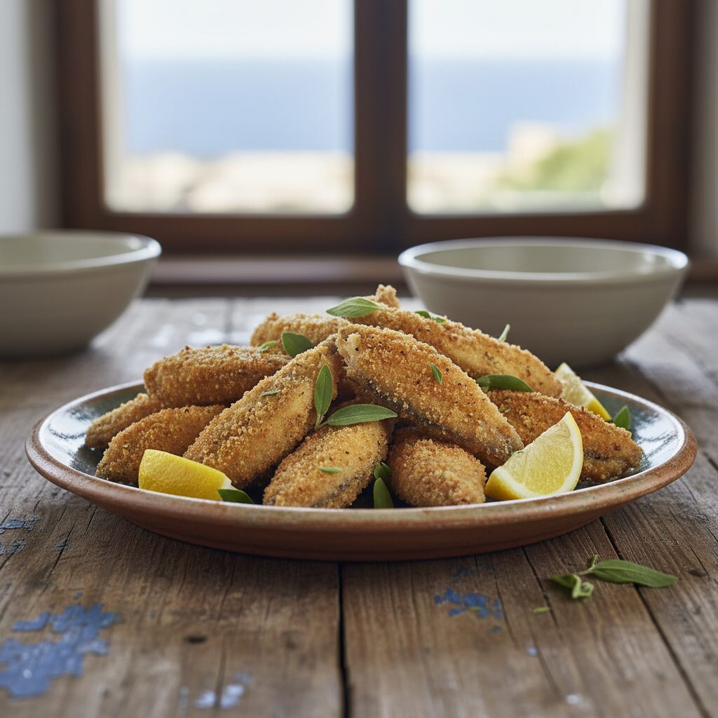 Acciughe Ripiene Fritte delle Cinque Terre — Liguria, Italy