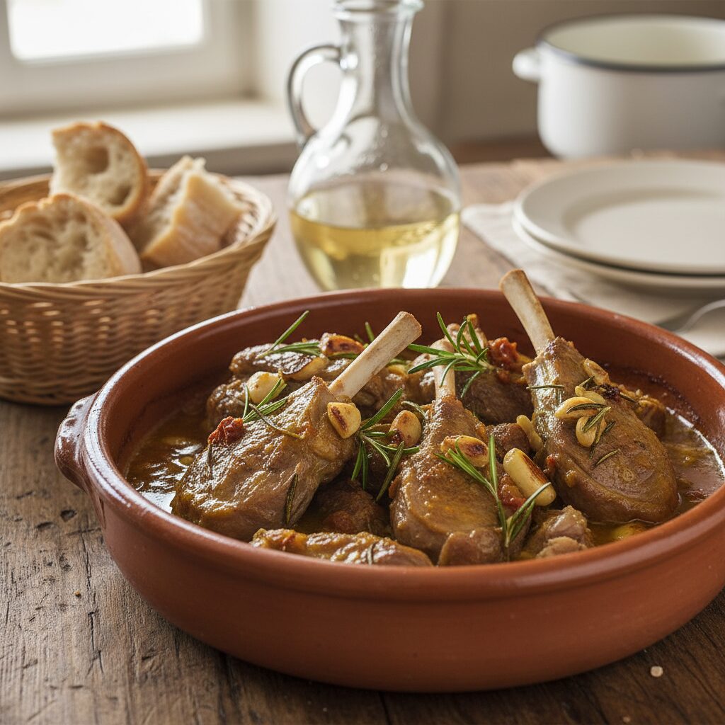 Agnello in Potacchio — Marche, Italy
