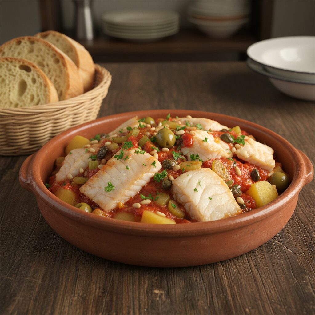 Baccalà alla Ghiotta — Sicily, Italy