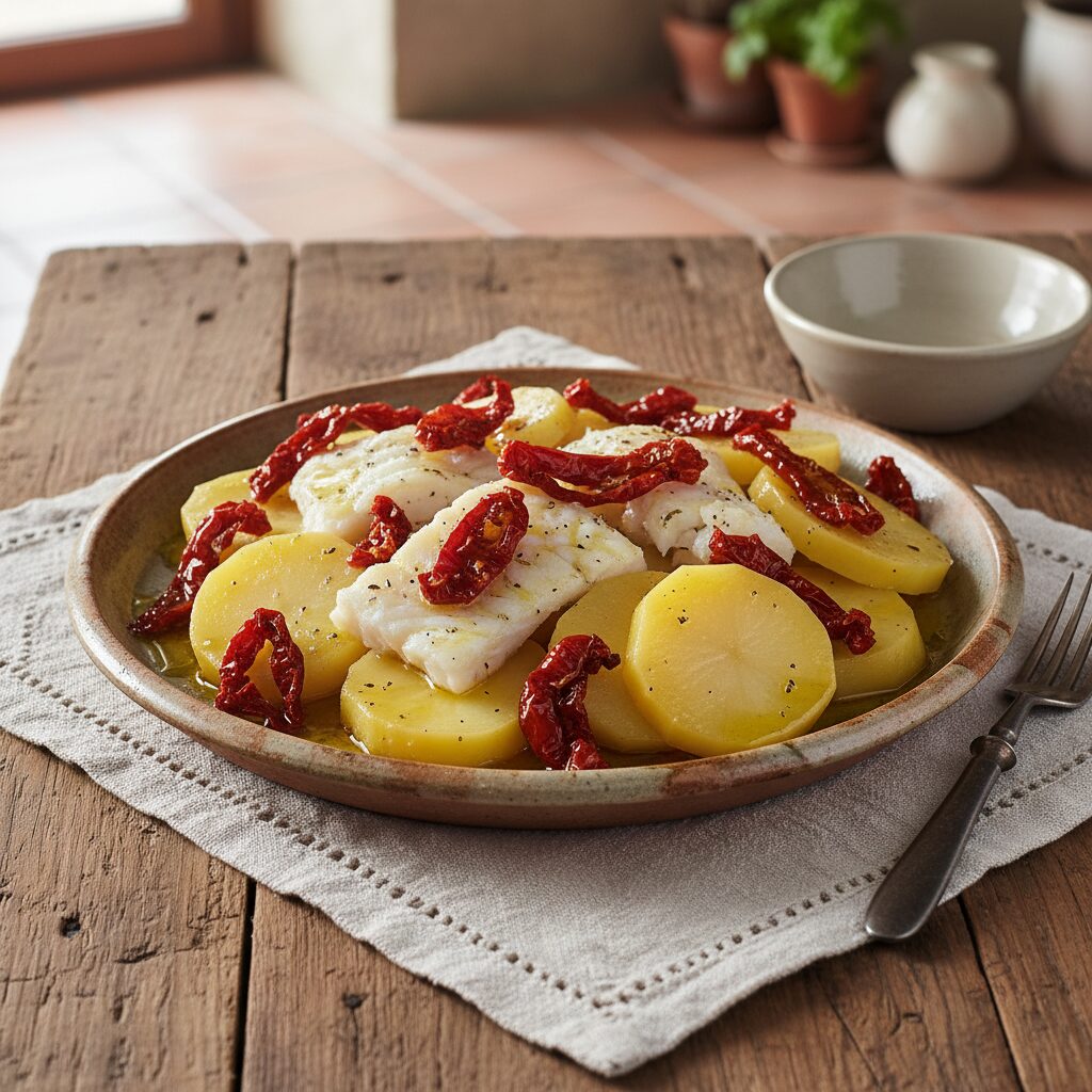 Baccalà con Peperoni Cruschi — Basilicata, Italy