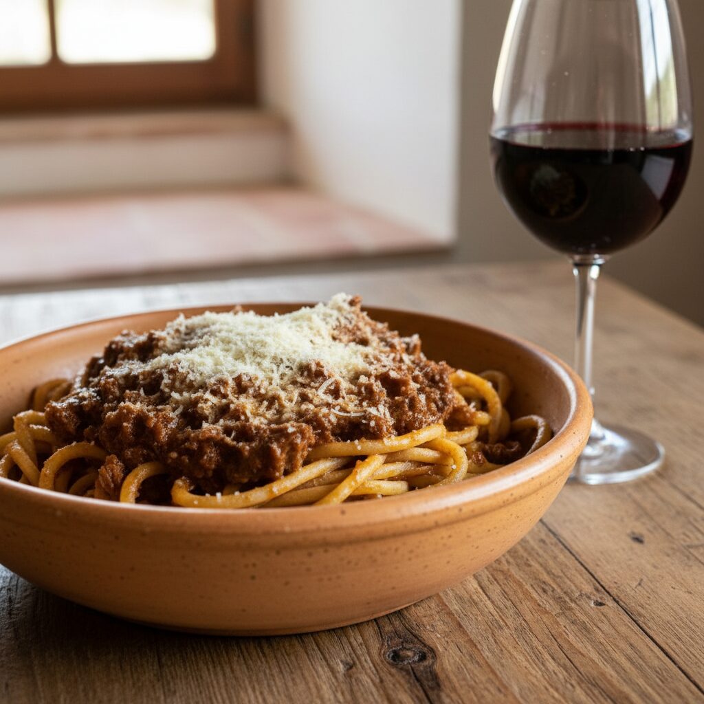 Bigoli con Ragù di Musso — Veneto, Italy