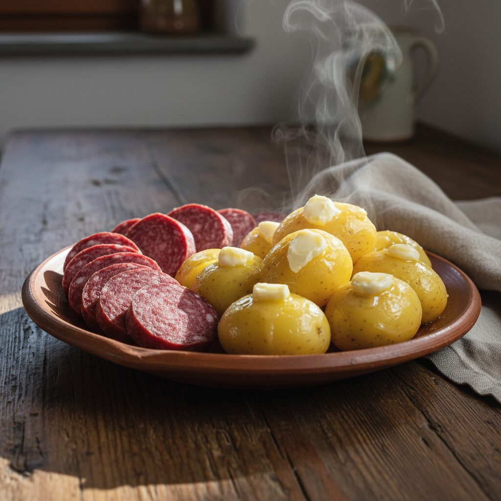 Boudin Valdostano con Patate — Aosta Valley, Italy