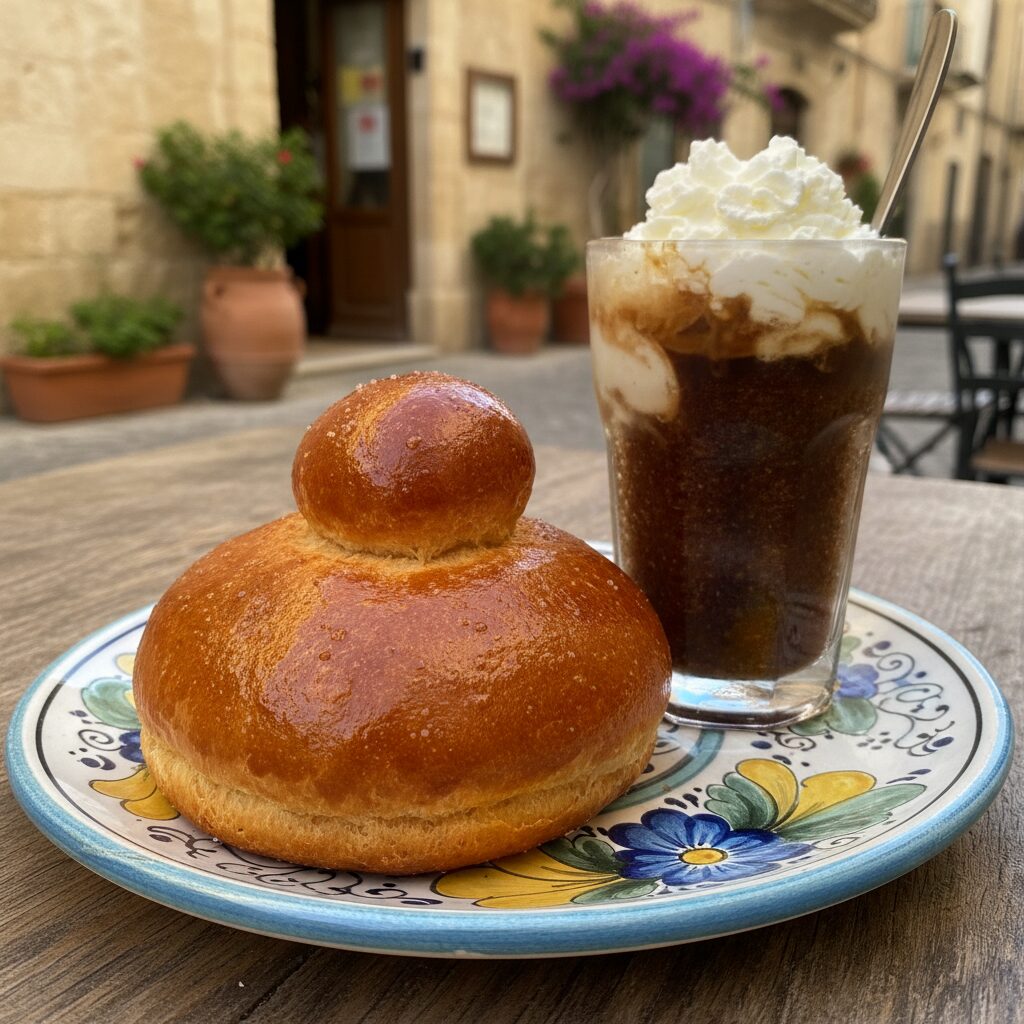 Brioche col Tuppo — Sicily, Italy