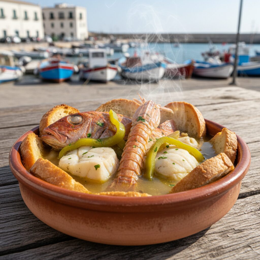 Brodetto alla Sambenedettese — Marche, Italy