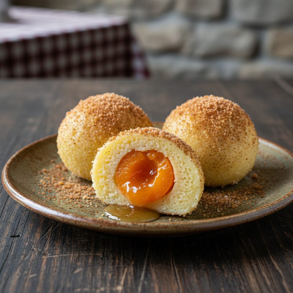 Canederli Dolci di Albicocche — Trentino-Alto Adige, Italy