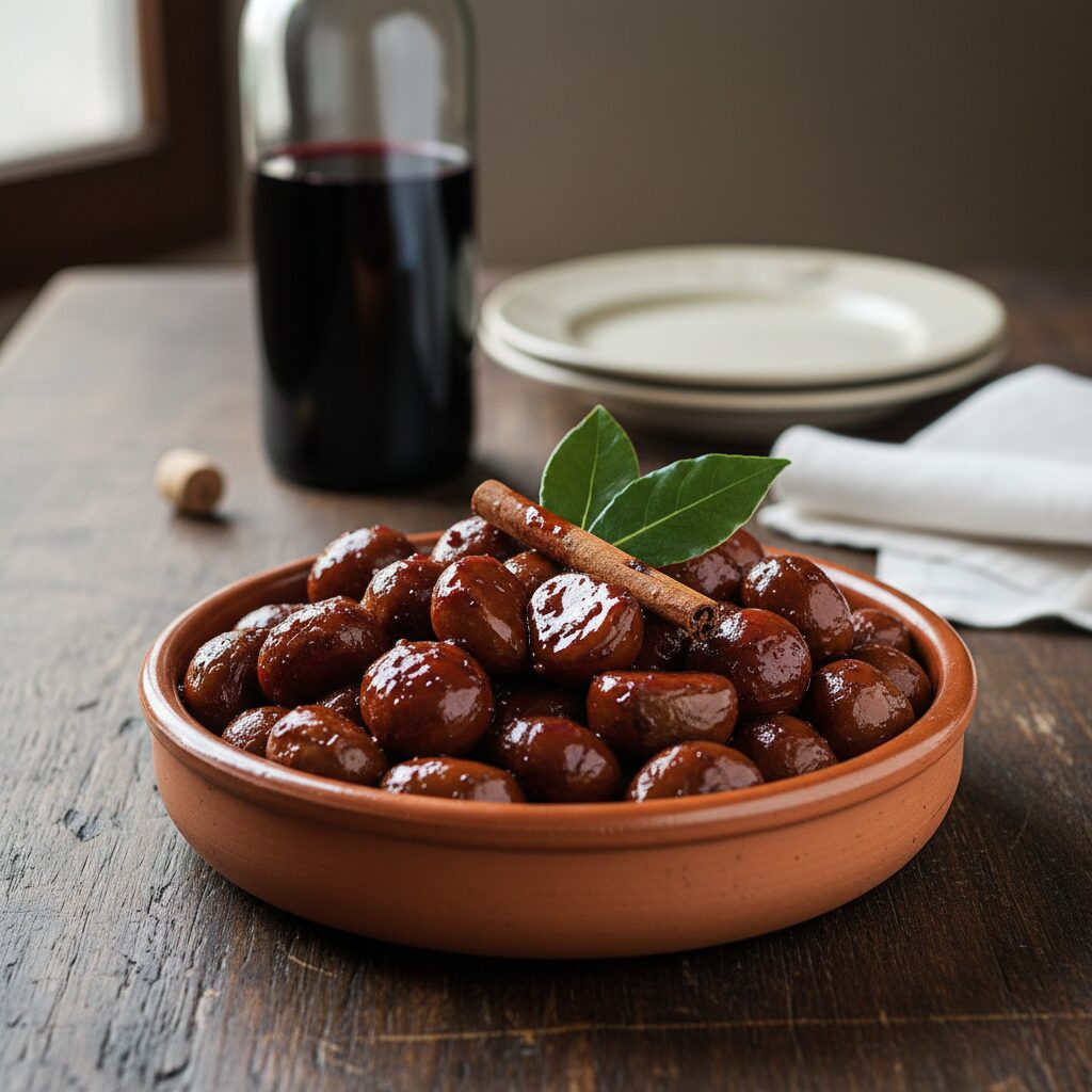 Castagne al Vino — Piedmont, Italy