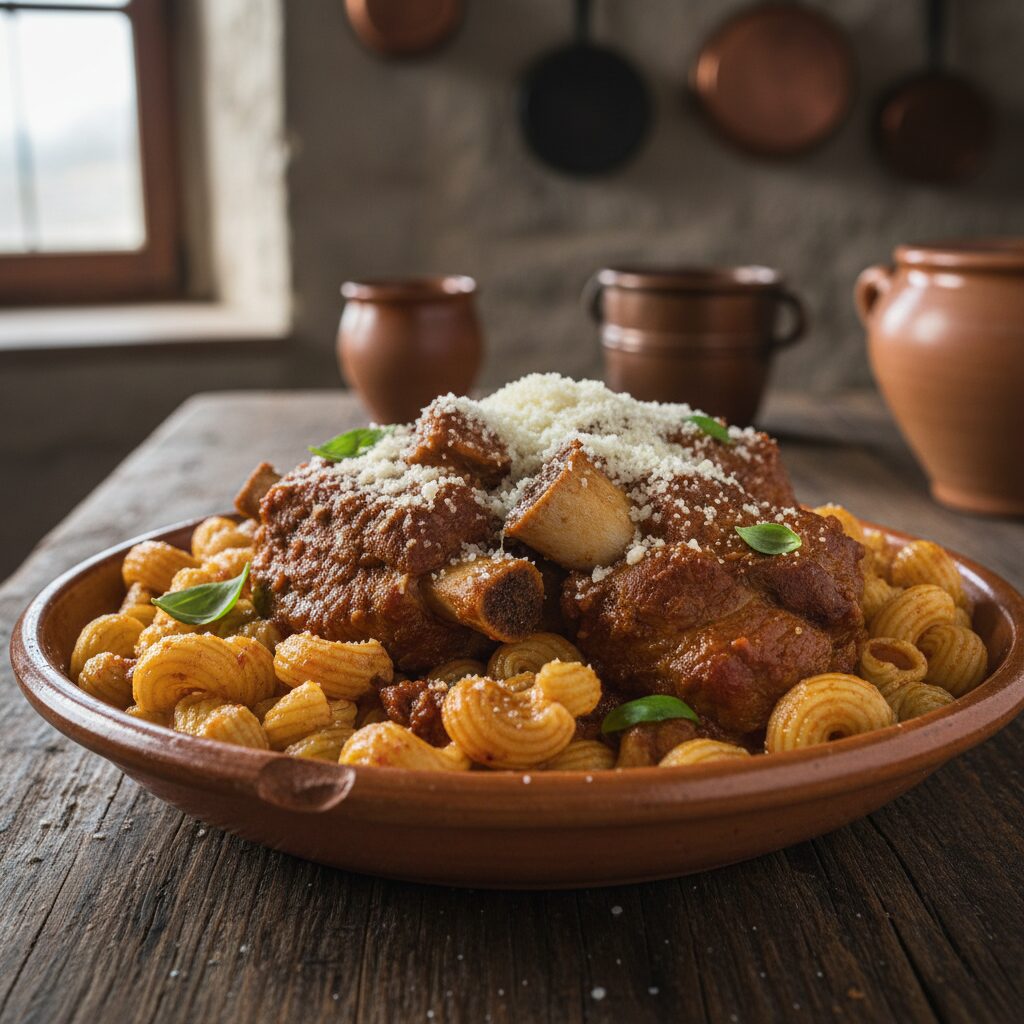Cavatelli Molisani con Ragù di Maiale — Molise, Italy