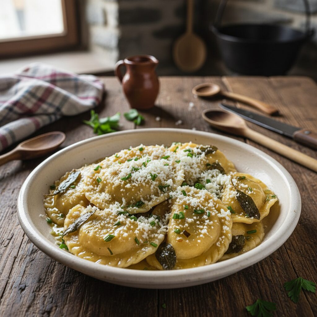 Cialzons di Ricotta Affumicata — Friuli Venezia Giulia, Italy