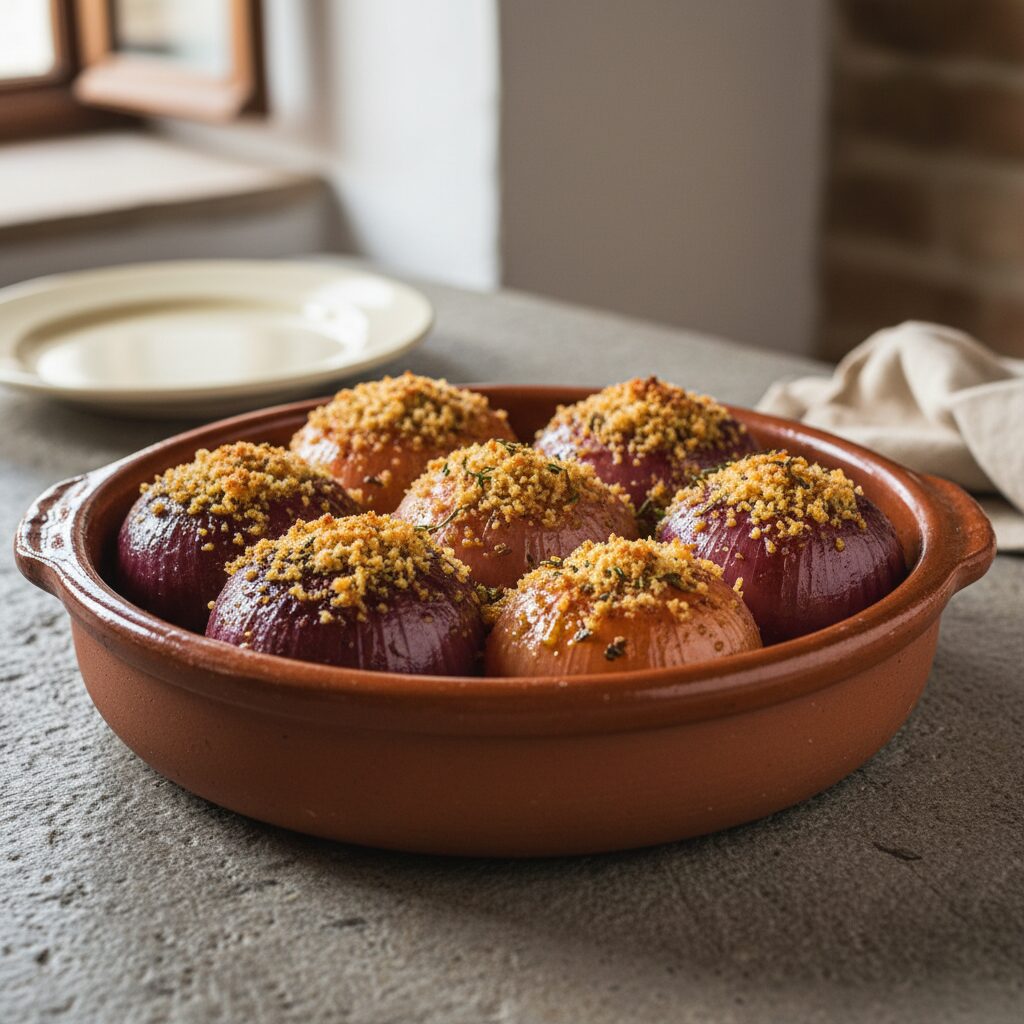 Cipolle di Cannara al Forno โ Umbria, Italy