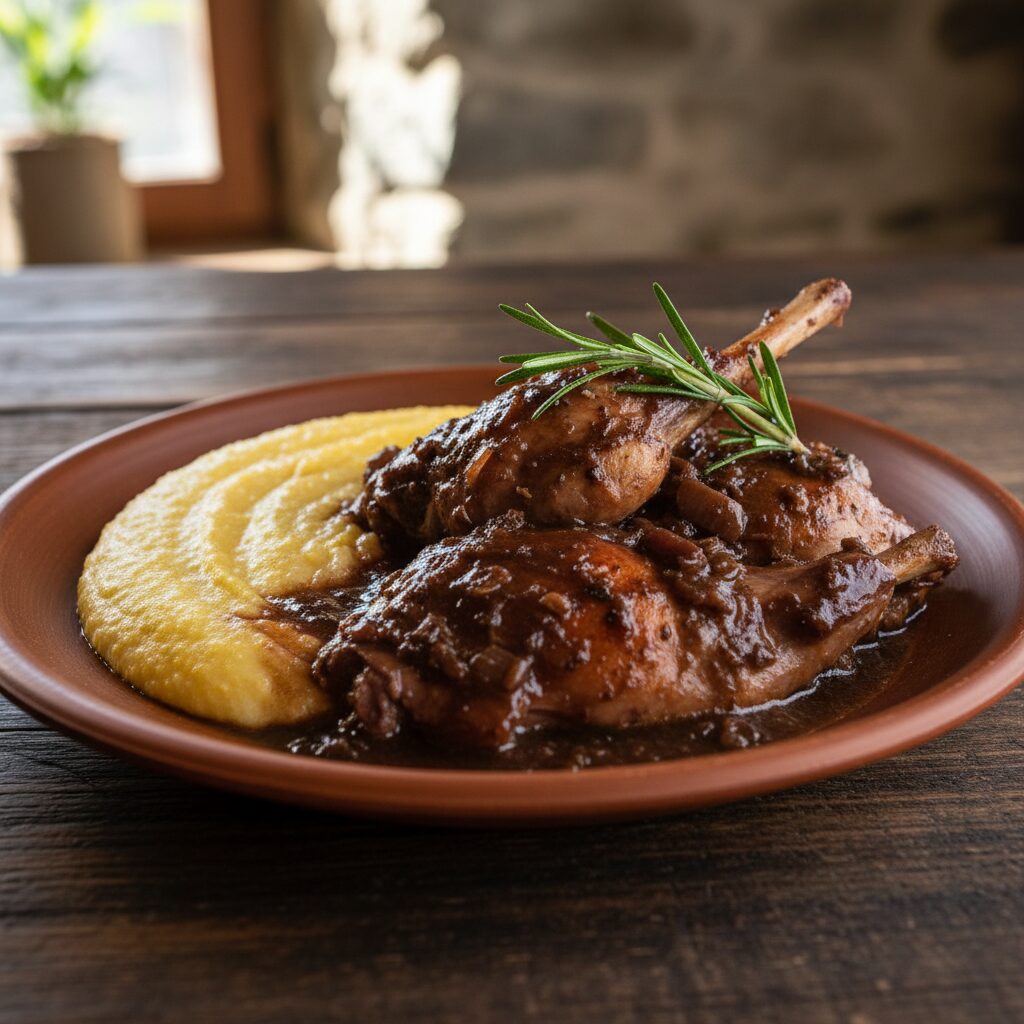 Coniglio al Civet — Piedmont, Italy